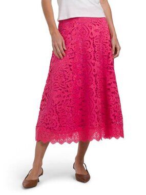 DALIA MACPHEE Lace Skirt